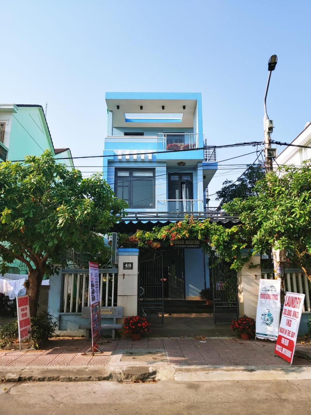 Dong Nguyen Riverside Homestay Хоян Екстер'єр фото